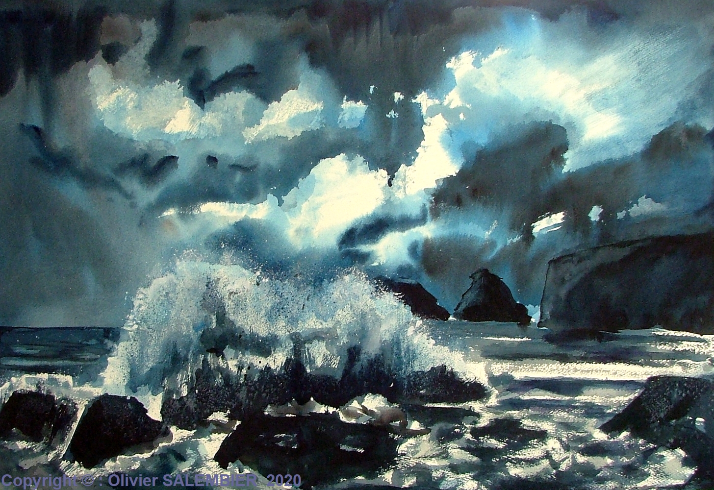 Nuit sur les Tas de pois