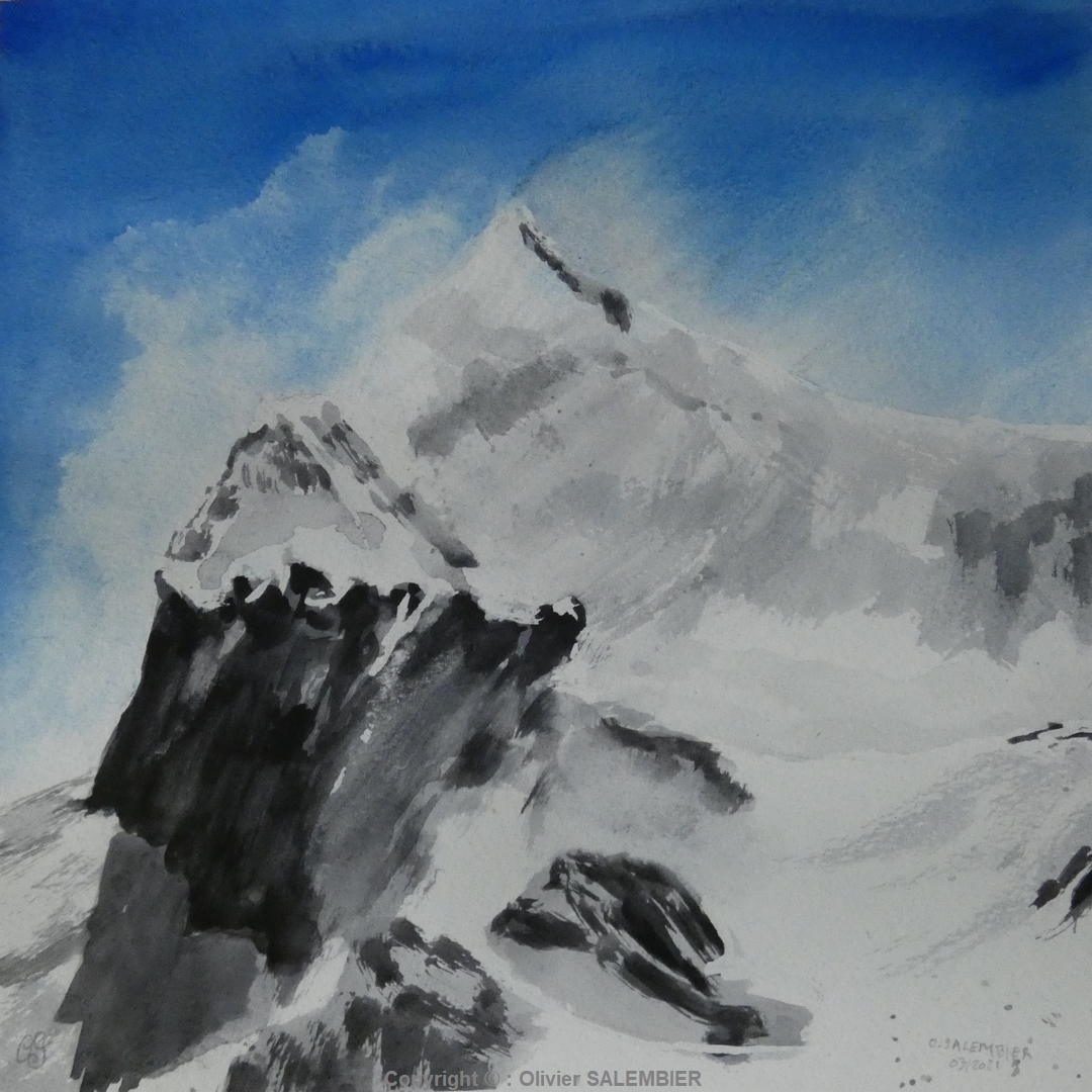 Vent sur les cimes eneig&eacute;